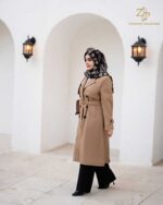 بارانی زنانه بلند سانتانا کلاسیک
