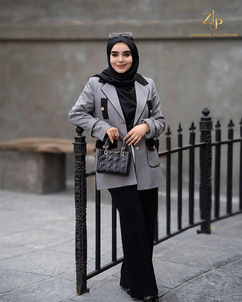 Elizeh-outwear-coat پالتو کتی زنانه فوتر موهر الیزه
