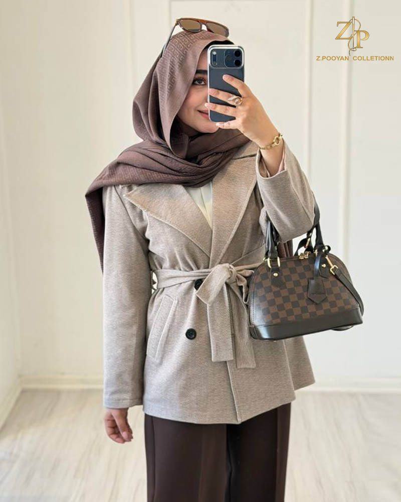 classico overcoat پالتو فوتر زنانه عروسکی کلاسیکو