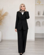 کت و شلوار و جلیقه زنانه گاباردین کایا