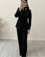 کت و شلوار و جلیقه زنانه گاباردین کایا - Image 2