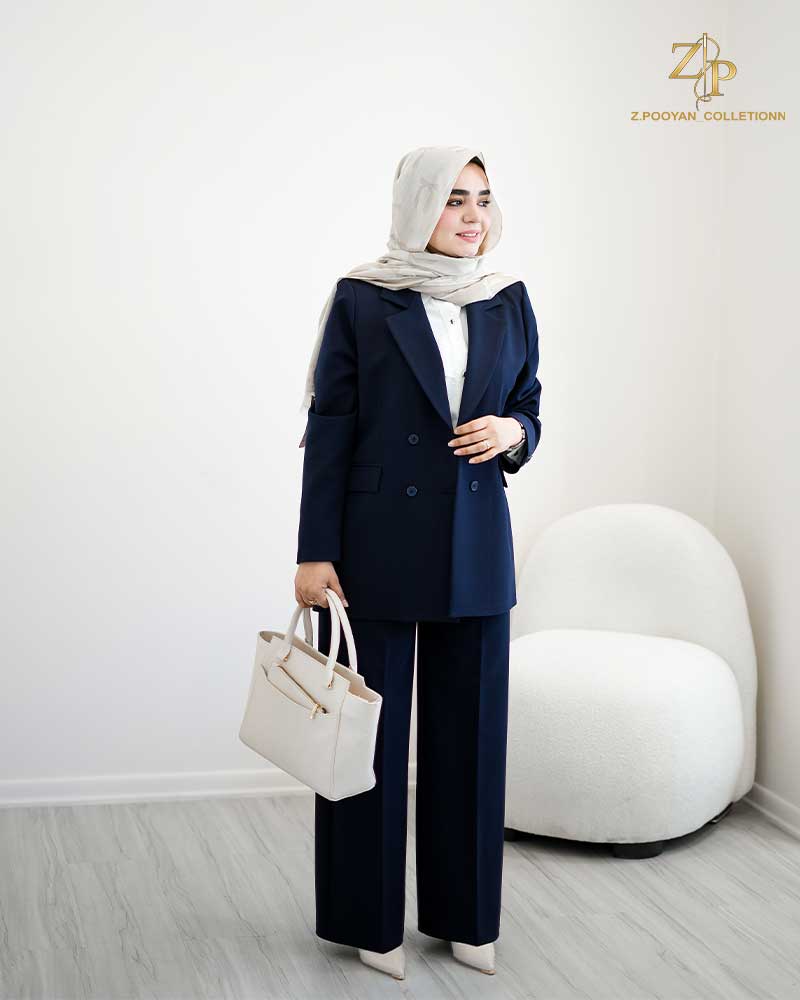 mila-suit5 کت و شلوار زنانه کرپ مایلا