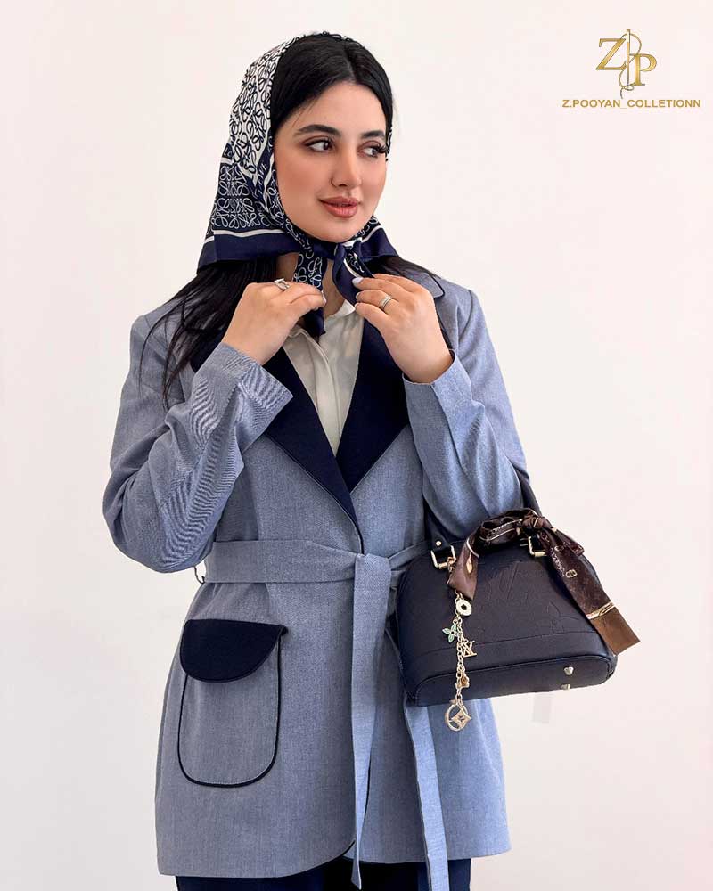 kalinz1-coat کت تک زنانه ترکیبی کالینز
