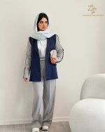 کت و شلوار زنانه ژاکارد بهاره مدیسه