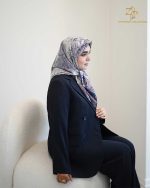 کت و شلوار زنانه کرپ مورگان مدا