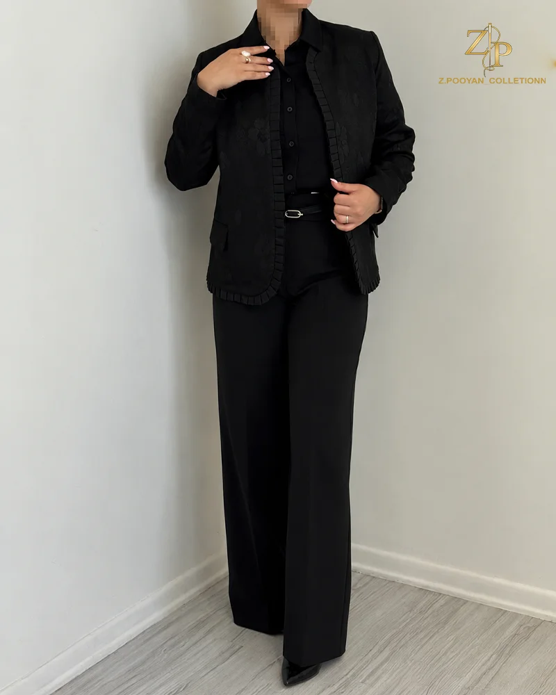 dalia-coat کت تک زنانه ژاکارد دالیا