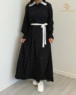 پیراهن نخی زنانه رونا