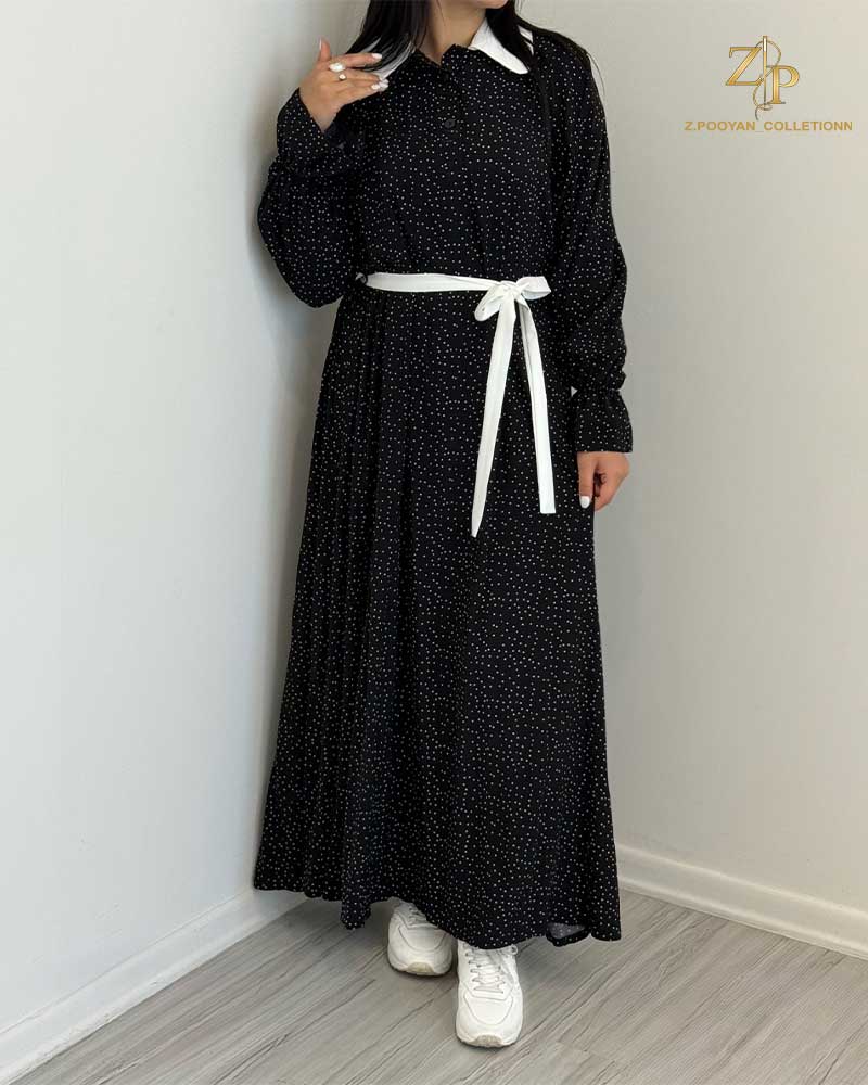 dress-kh4 پیراهن نخی زنانه رونا