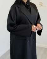 مانتو بلند زنانه ژاکارد آنید