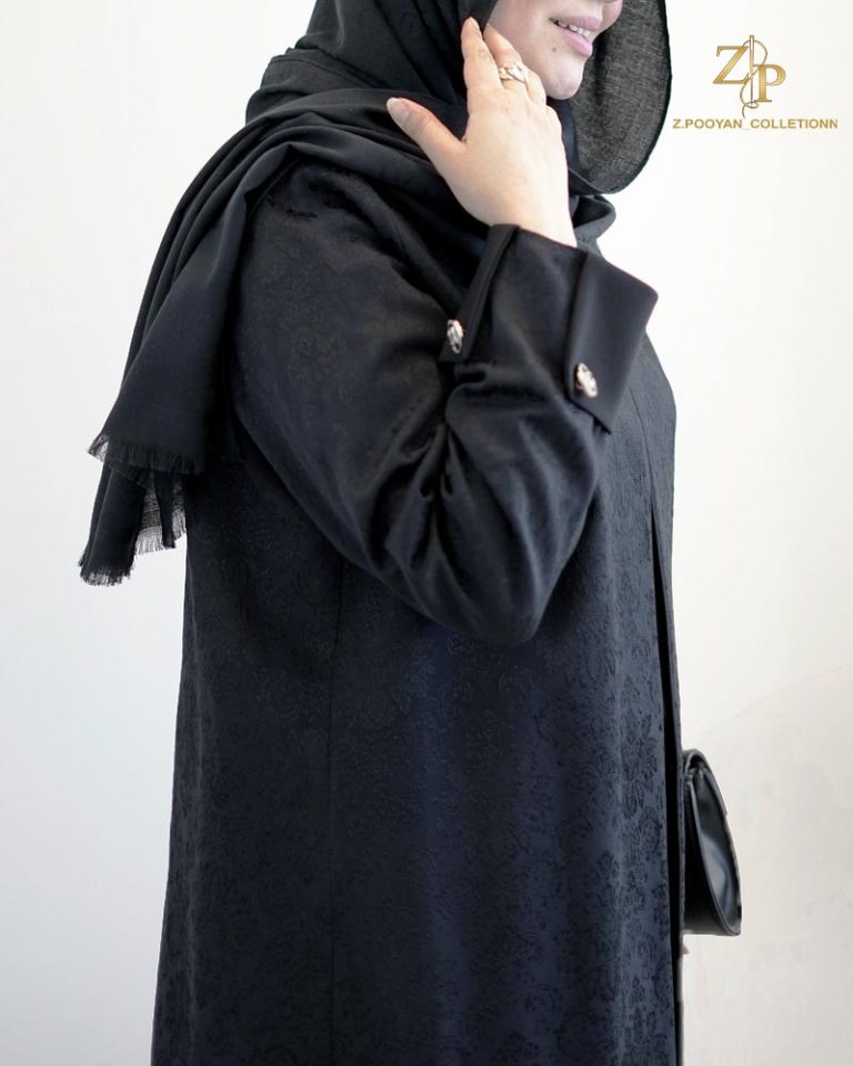 مانتو زنانه ژاکارد ابریشم سورا
