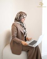 کت و شلوار و جلیقه زنانه کرپ زویا