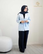 کت تک زنانه ژاکارد خنک ماندا