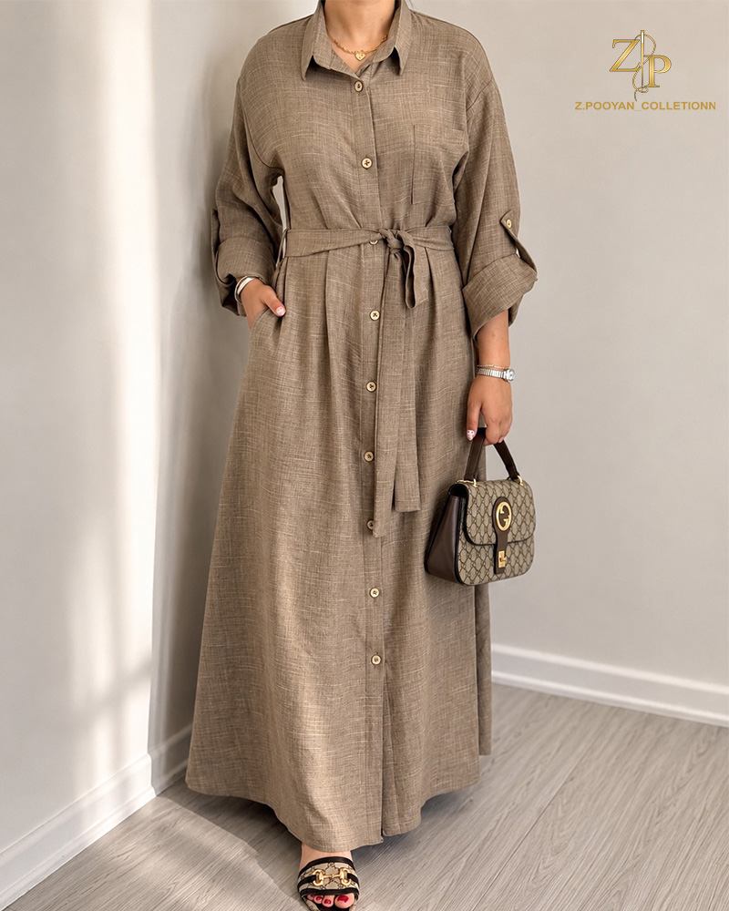 montra-dress پیراهن زنانه شانتون مونترا