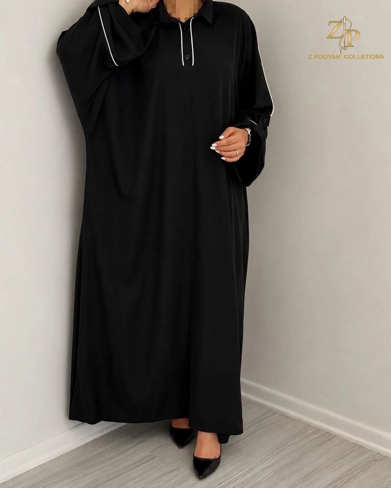 mora-aba عبا زنانه کرپ خارجی مورا