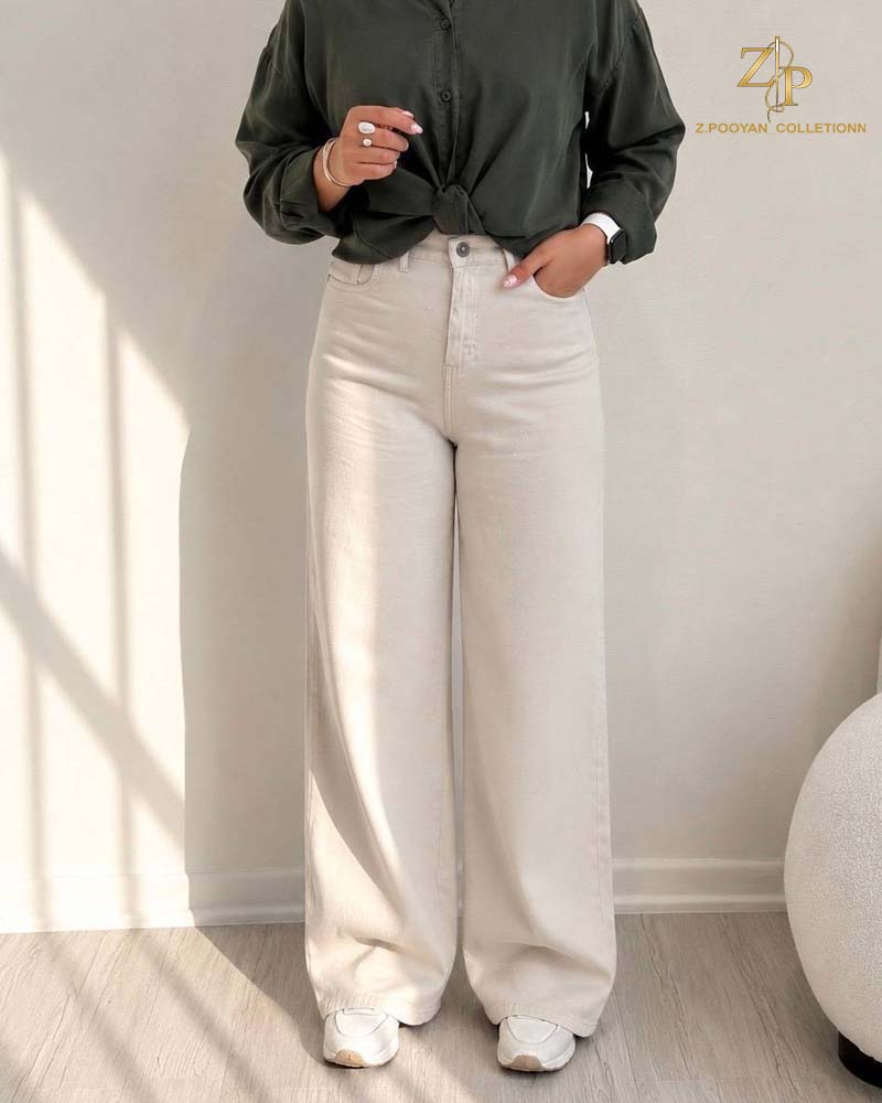 rosmary pant شلوار بگ زنانه کبریتی رزماری