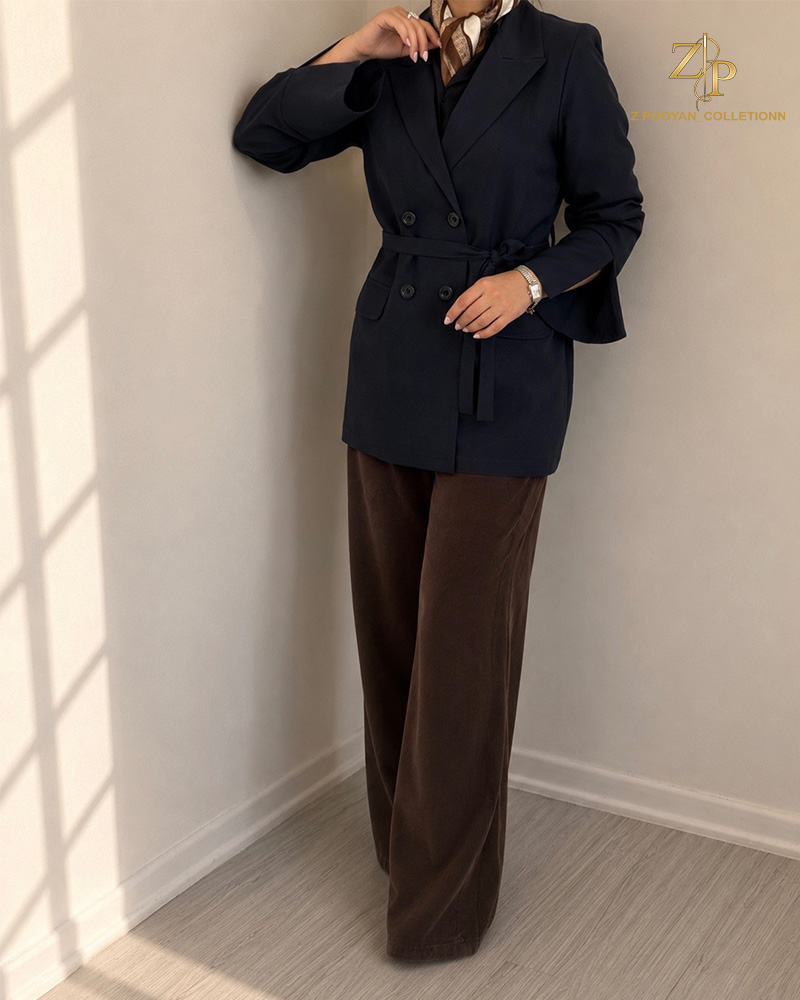 shico-coat کت تک زنانه لینن شیکو