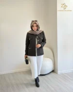 کت زنانه شانل مخمل ترک آوان