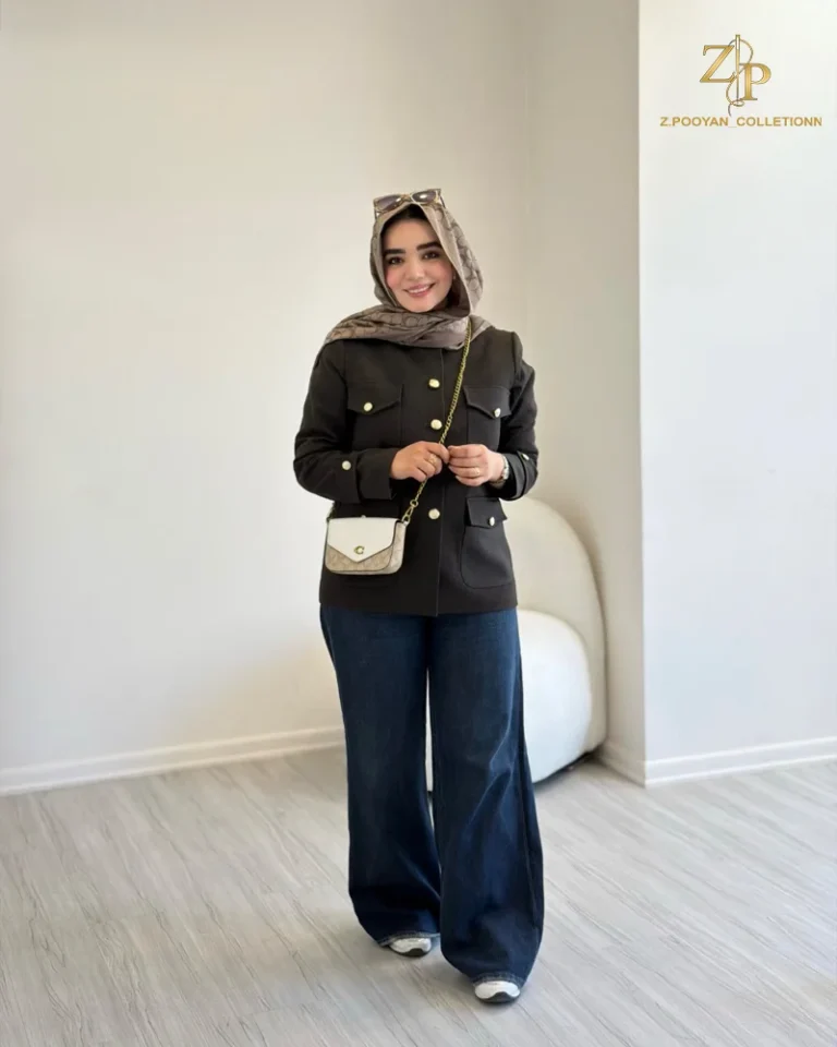 کت زنانه شانل مخمل ترک آوان