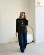 کت زنانه شانل مخمل ترک آوان