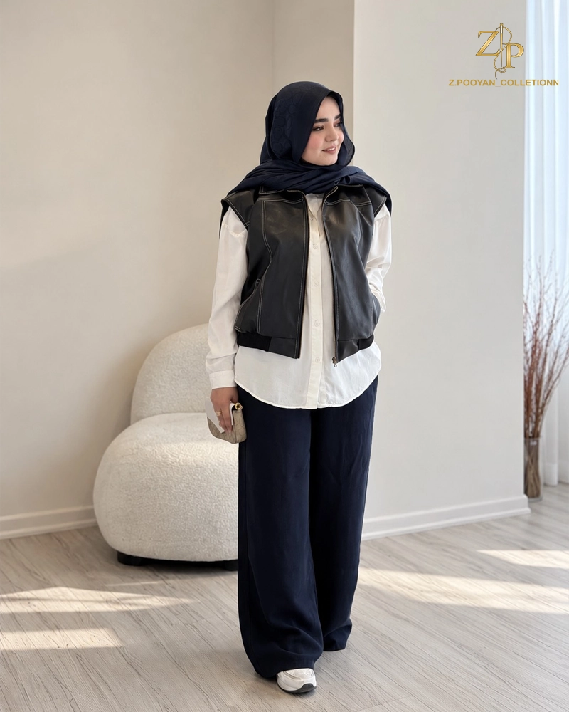vira-vest-1 وست زنانه چرم ویرا